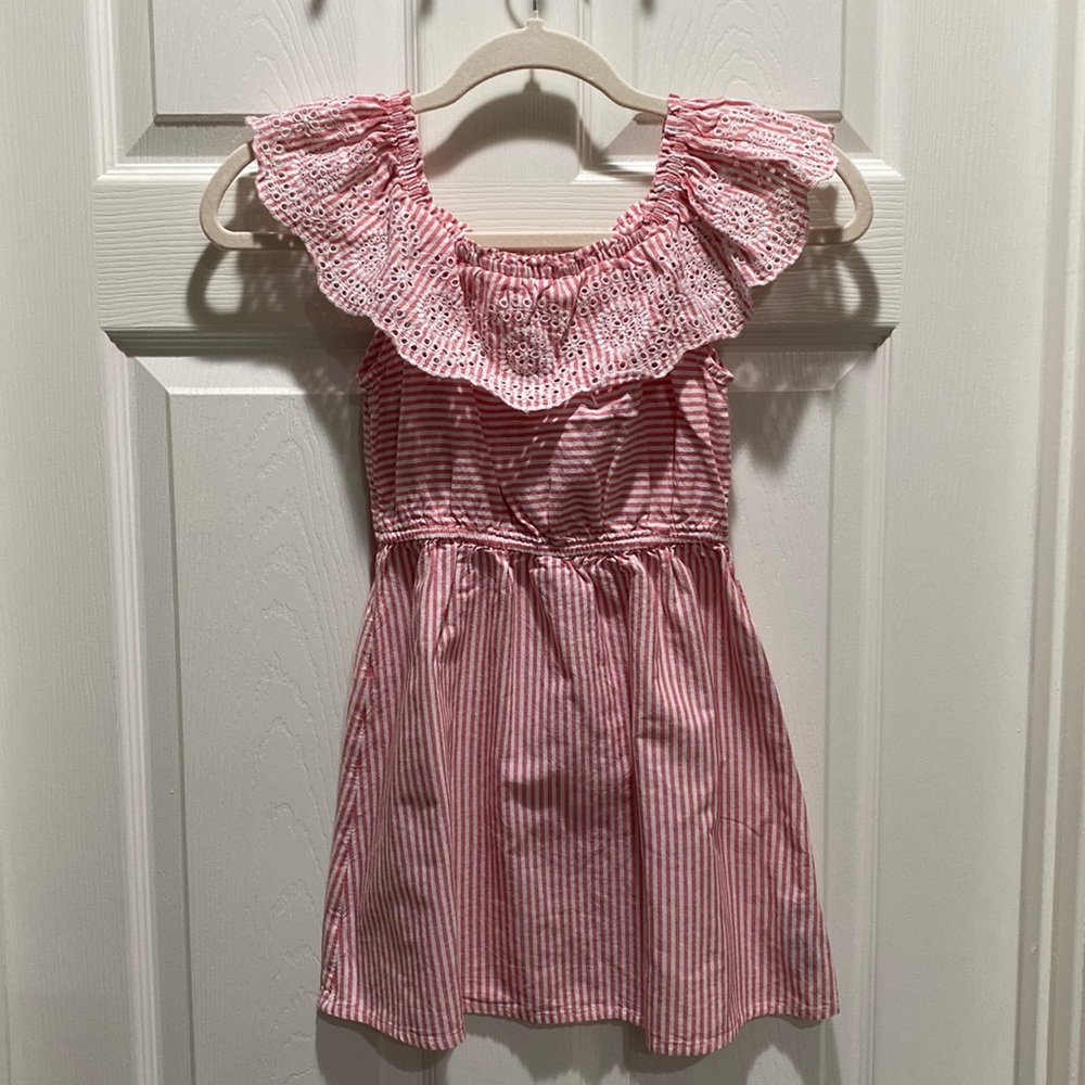 Girls Pink Summer Dress